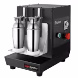 Elektrischer Milch- & Cocktail Shaker - doppelt - 40 Watt - 240 U/min - Schwarz