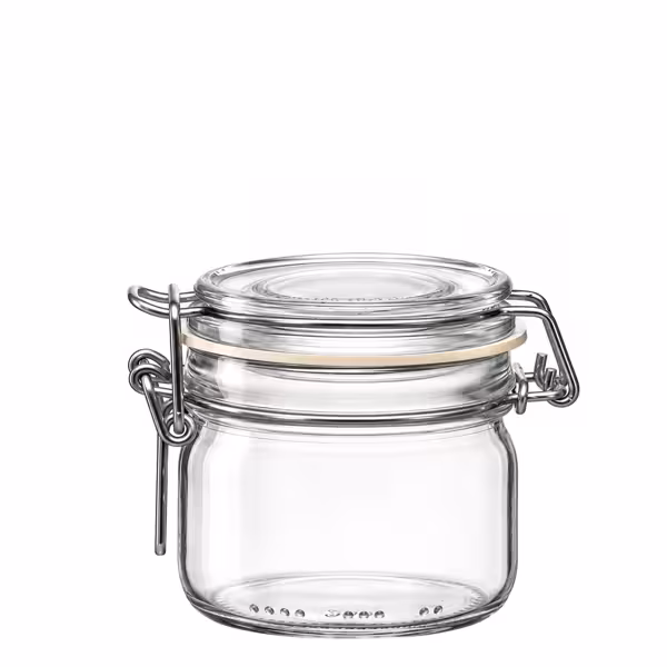 (6 stuks) Voorraadpot Bormioli Rocco | DUBLIN - 130ml - met beugelsluiting