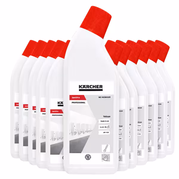 (15 adet) Kärcher | SanitPro WSC temizleyici Tolisan - 750ml