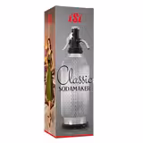 ISI | Sodamaker Classic - Appareil à gazéifier l'eau - 1 litre - Acier inoxydable