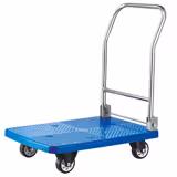 Transportwagen - 480x730mm - mit 1 Abstellfläche aus Kunststoff - faltbar