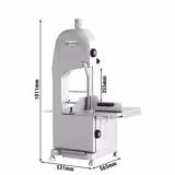 Commercial Electric Meat and Bone Saw - Floor-standing - 750W - Blade Length 1900mm - Max Cutting Height 240mm