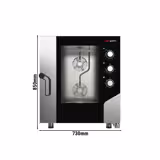 Combisteamer - Handmatig - 7x GN 1/1