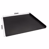 Plaque à pizza - aluminium - revêtement téflon - 310x310 mm - adaptée au four rapide SOV