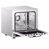 Electric Compact Convection Oven with Steam Injection - Manual Controls - 4x 429x345mm - incl. 4x Baking Trays 429x345mm