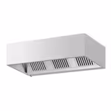 Commercial Wall-Mounted Extractor Hood – 1800mm – with Baffle Filters & Lighting