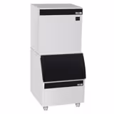 Machine à glaçons - Cubes - 450 kg/24 h - y Bac à glaçons