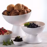 (6 stuks) Buffetstandaard - FRIDA - melamine - Hoogte: 80mm - passend voor FRIDA kommen & dienbladen - roterend