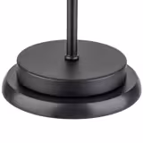 Lampada da tavolo LED ricaricabile - MERLE MINI - dimmerabile a 3 livelli - IP54 - per interno/esterno - Ø 90mm - Nero