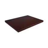 Snijplank - 300x500mm - Dikte: 20mm - HACCP-conform - Polyethyleen - Bruin - Antislipvoetjes