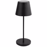(4 pièces) Lampe de table – MERLE – dimmable en 3 niveaux – Ø 110 mm – Noir