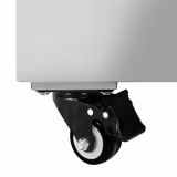 Mobile Fryer Oil Filter Cart PREMIUM - 48 L/min - On castors - Stainless steel - With drain valve