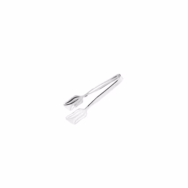 (4 pz) Pinza per zucchero - Lunghezza: 115mm - Acciaio inox