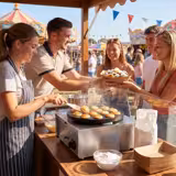 Gas Crêpemaker - Enkel - Analoog