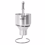 Funil doseador para donuts - Manual - 3L - Tamanho ajustável - Aço inoxidável