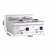 Friteuza electrica - 10 + 10 litri (18kW)