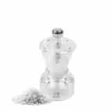 (12 pieces) PEUGEOT| Bistro Salt Mill – 10 cm - Hardened Steel - Ø4 mm Salt - No Sea Salt