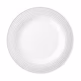 (6 pieces) SELTMANN WEIDEN | Blues Pearl Grey Side Plates – Flat – Pearl Grey Porcelain – Oven & Microwave-safe