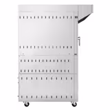 Elektrická Rotační Pekárenská horkovzdušná trouba s funkcí páry - Touch - 6x EN 60x40 - vč. Pizza pec & Digestoř & Kynárna