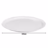 (24 pcs) Pizza Plate - Polycarbonate - Ø320mm - White