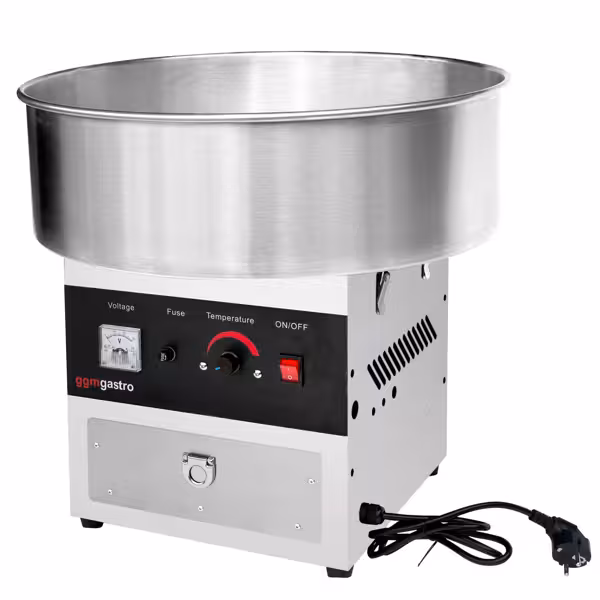 Suikerspinmachine - Ø52cm - 0,95kW - RVS - 230V - tafelmodel