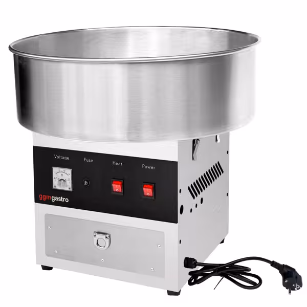 Commercial Candy Floss Machine - Ø520mm - 950W - Stainless Steel