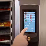 Combisteamer - Elektrisch - Touchscreen - 7,0" touchscreen - 12x GN 1/1 - incl. kerntemperatuurvoeler & reinigingssysteem