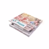 (100 adet) Pizza kutusu - TOPLINE - Aile - 26x26x3 cm