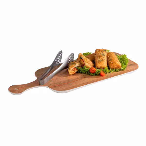 (6 pieces) Tray - CRAZY WOOD - Melamine - 530x200mm - Height: 15mm