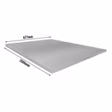 Protective Splashback Panel for Extraction Canopies - 2006x677mm