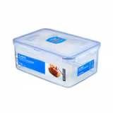 (6 bucăți) LocknLock | Cutie multifuncțională Classic - 2,3 litri - transparentă