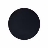 (6 pieces) SELTMANN WEIDEN | Porcelain Coupe Dinner Plates – Black - Ø 28 cm - Flat