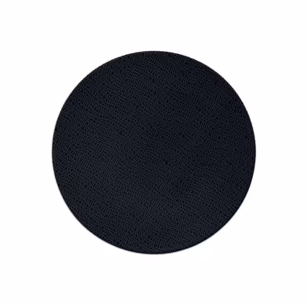 (6 pezzi) SELTMANN WEIDEN | Piatto Coup - piano - Ø 280 mm - Nero