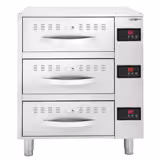 Warmhalteschrank für Speisen - 6 kW - GN 1/1 - 3 Schubladen