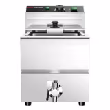 قلاية كهربائية - سعة الزيت 8 لتر - 3.25 kW - تحكم يدوي - مع صنبور تصريف الزيت