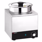 Commercial Electric Bain Marie - Wet Heat - 6,5L - 200W - 1 Round Pot with 6,5L