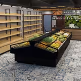 Insulă de răcire - 2580mm - 340 litri - Față din lemn