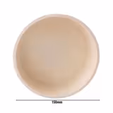 (60 sztuk) Miseczka wielokrotnego użytku – 650 ml – średnica 150 mm – kremowo-biała