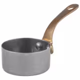 (6 pz) Casseruola 1 manico professionale - VINTARA - Acciaio inox 18/10 - 0,05L - 105x55x25mm