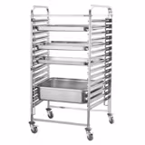 Tablettwagen - für 16 Tabletts GN 2/1