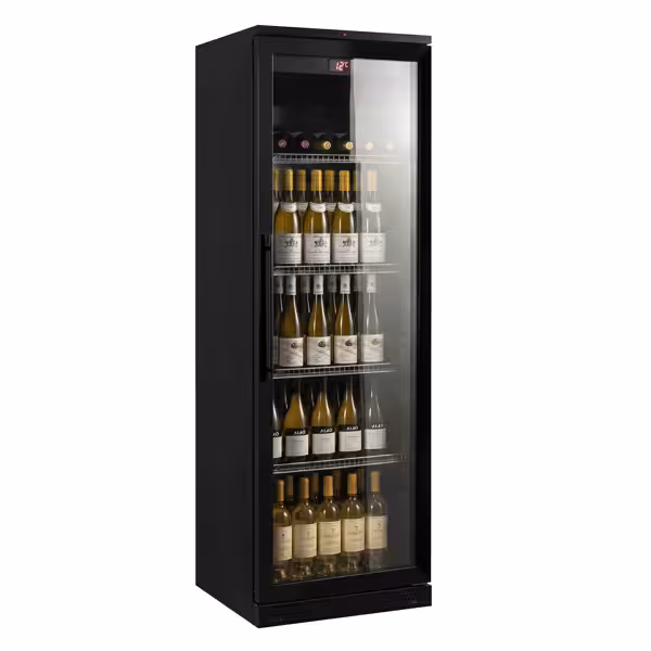Commercial Wine Fridge – Single Zone – 353 Litres – Max. 117 Bottles