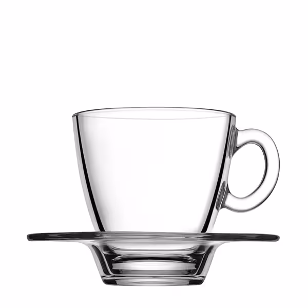 (24 pcs) Tumbler - AQUA - 210 ml - Clear