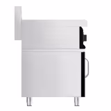 Piano cottura a induzione - 7 kW - 2 piastre - inclusa base con 1 sportello