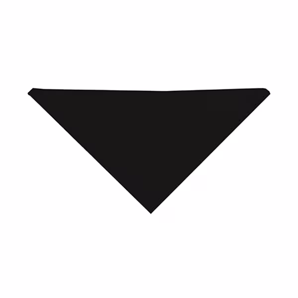 (5 stuks) KARLOWSKY | Halsdoek - 71 x 71 x 100 cm - Zwart