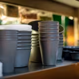 (24 Stück) Mehrwegbecher - 500ml - Grau