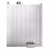 Rotativo Gás Forno convector de padaria Digital - Aço inoxidável - com gerador de vapor - sem Carro para bandejas