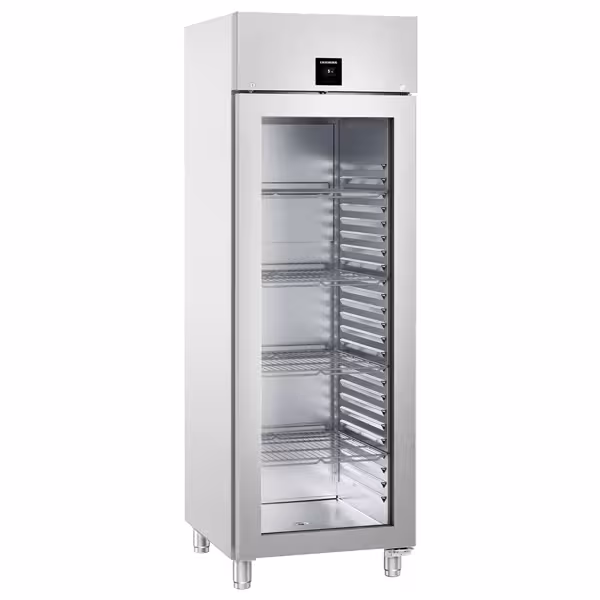 LIEBHERR | Kühlschrank Edelstahl PERFECTION - 625 Liter - GN 2/1 - Innen Edelstahl - mit 1 Glastür