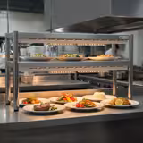 Warmhoudbrug PREMIUM - Keramisch - 1000x370mm - 2x 700W - 2 verwarmde etages - in hoogte verstelbaar