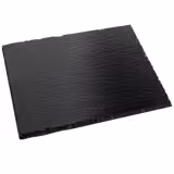 (6 unid) Tabuleiro de ardósia - Ardósia natural - Conjunto de 4 peças - 100x100mm - Preto