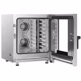 Electric Commercial Combi Oven - Touchscreen Controls - 7x GN 1/1 - 7" TFT touchscreen - incl. Automatic washing system & Core temperature probe